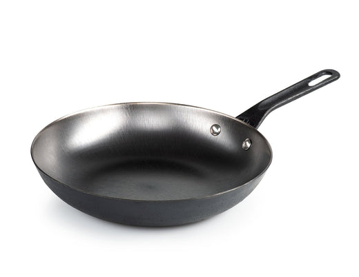 GSI Outdoors Guidecast Cast Iron Outdoor Camping Frying Pan, 10-in, Black