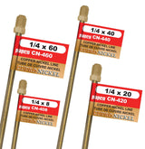 H. Paulin CN420 Copper Nickel Brake Line, Standard, 20 x 1/4-in Please make sure this part fits your need