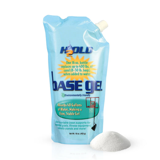 H2OLD Absorbent Polymer Base Gel, Absorbs 40 Gallons of Water, 16-oz