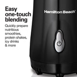 Hamilton Beach Personal Creations Single-Serve Blender with Travel Jar, Black, 414mL image 7
