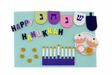 "Happy Hanukkah" Felt Interactive Activity Play Board Kit, 30-pc, for Hanukkah image 2