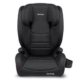 Harmony Genesys Deluxe High Back Booster, Black with Red Stitching