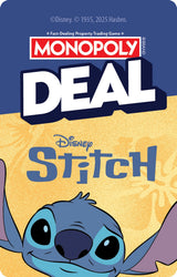 Hasbro Disney's Stitch Monopoly Deal Card Game, Bilingual