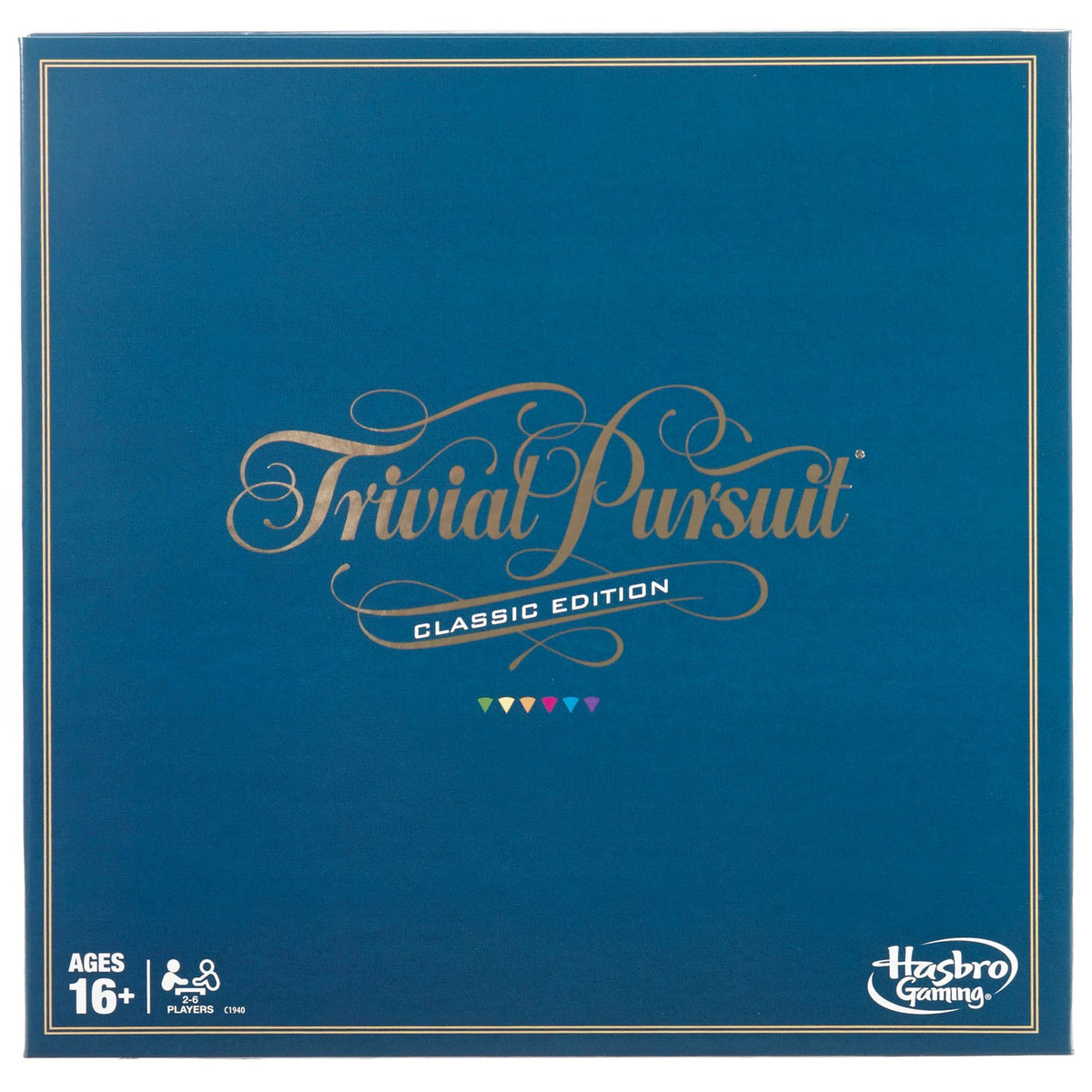 Hasbro Games Trivial Pursuit Classic, English, Ages 16+