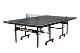 Head Summit Foldable Pong Table Tennis with Net & Built-In Storage