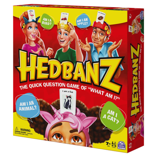 Hedbanz 2nd Edition Picture Guessing Board Game, Ages 7+