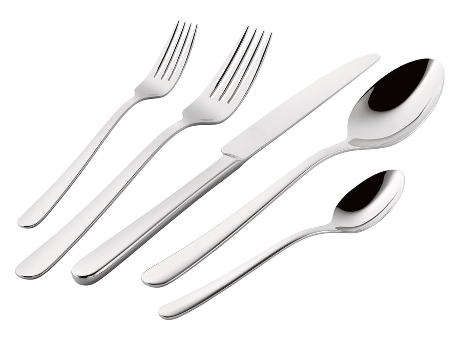 Henckels Julietta Flatware Set, Serves 12, 62-pc, Dishwasher Safe