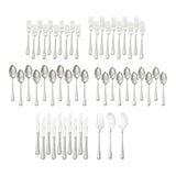 Henckels Metrona Flatware Set, Serves 10, 53-pc, Dishwasher Safe