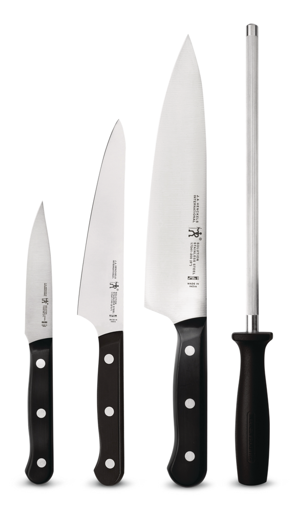Henckels Solution Stainless Steel Fine Edge Knife Set, 4-pc