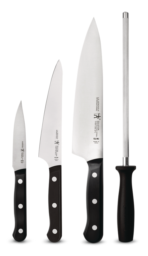 Henckels Solution Stainless Steel Fine Edge Knife Set, 4-pc