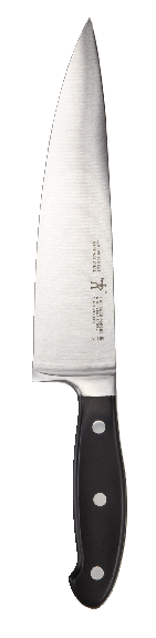 Henckels Stainless Steel Fine Edge Forged Chef's Knife, Ergonomic Grip, 8-in