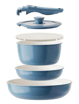 Heritage The Rock O Natural Kitchen Set with Detachable Handles, 6-pc image 2