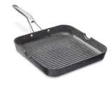 Heritage The Rock Original Grill Pan, Dishwasher & Oven Safe, Black, 10.6-in