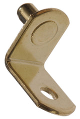 Hillman Square Shelf Pin, Easy to InstAll, 0.19-in, Brass