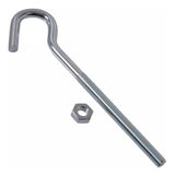 Hillman Zinc-Plated Lag Bolt Clothesline Hook, Corrosion Resistance, 7-1/4-in