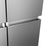Hisense 24 in. 11.5 cu ft. Stainless Steel Top Mount Counter Depth Refrigerator with Recessed Handles product image 6