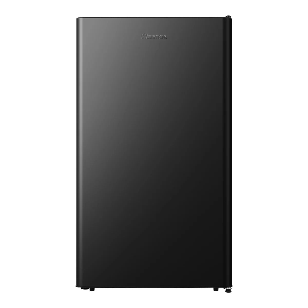 Hisense 33 in. 3.3 cu ft. Black Compact Fridge with Reversible Curved Door product image 1