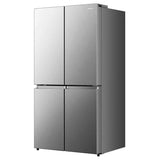 Hisense 36 in 21.5 cu ft. Stainless Steel Counter Depth 4-Door Refrigerator with Triple-Zone Function product image 4