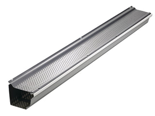 Holmes Smart Screen 20-ft Aluminum Gutter Guards, Metallic, 5-pk
