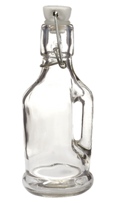 Home Made Glass Flip-Top Lid Bottle, Assorted Sizes, 1-pc