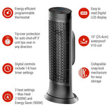 Honeywell HCE352C Digital Tower Ceramic Space Heater withThermostat, 1500W, Black image 4
