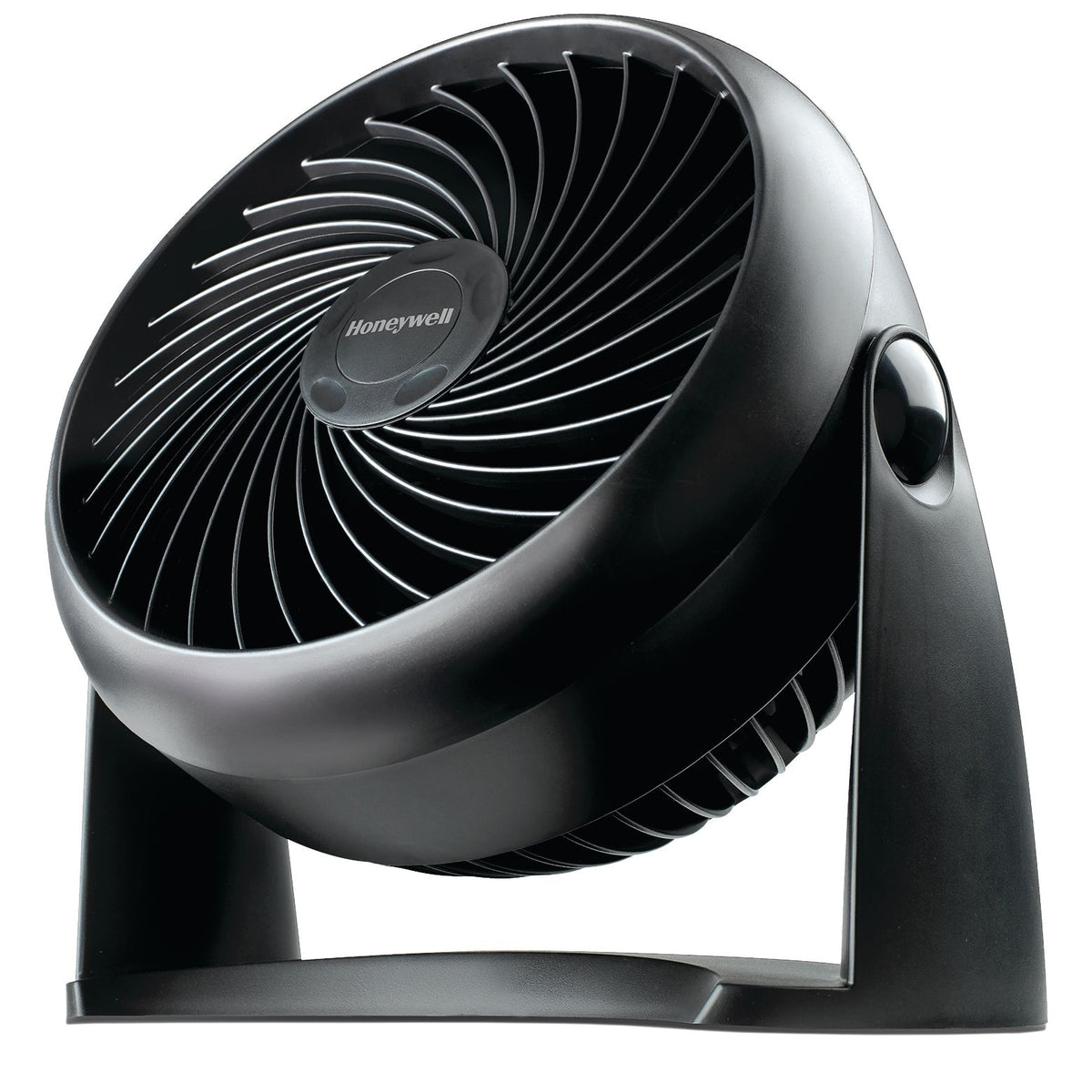 Honeywell TurboForce Tilt-Head Portable Air Circulator Table/Desk Fan, 3-Speed, Black, 7-in
