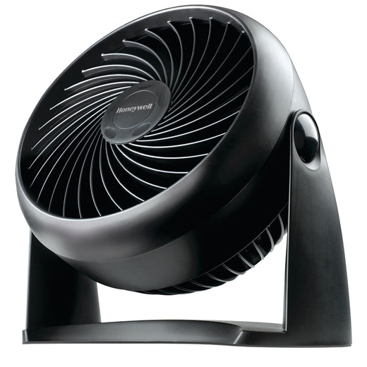 Honeywell TurboForce Tilt-Head Portable Air Circulator Table/Desk Fan, 3-Speed, Black, 7-in