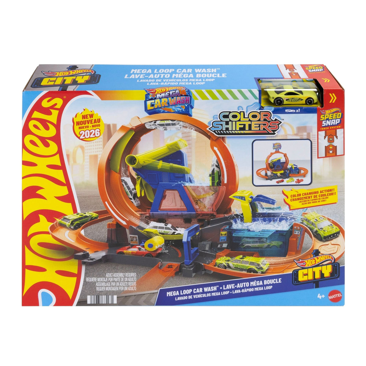 Hot Wheels City Mega Car Wash