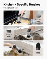 HOTO Grip Cordless Spin Scrubber image 3