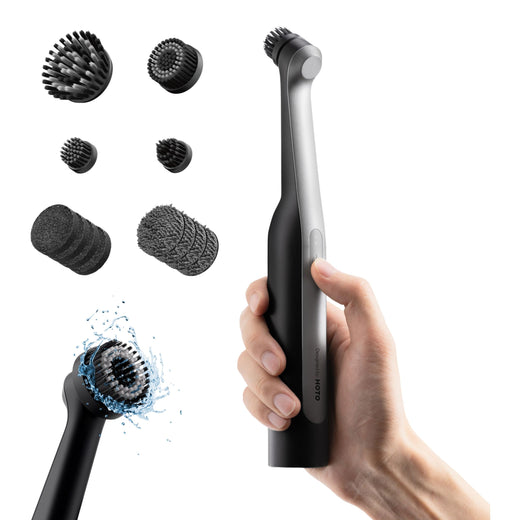 HOTO Wand Cordless Spin Scrubber