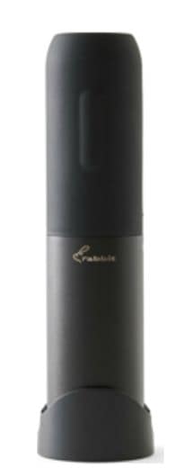 HOUDINI Compact Electric Corkscrew with Integrated Foil Cutter, Black