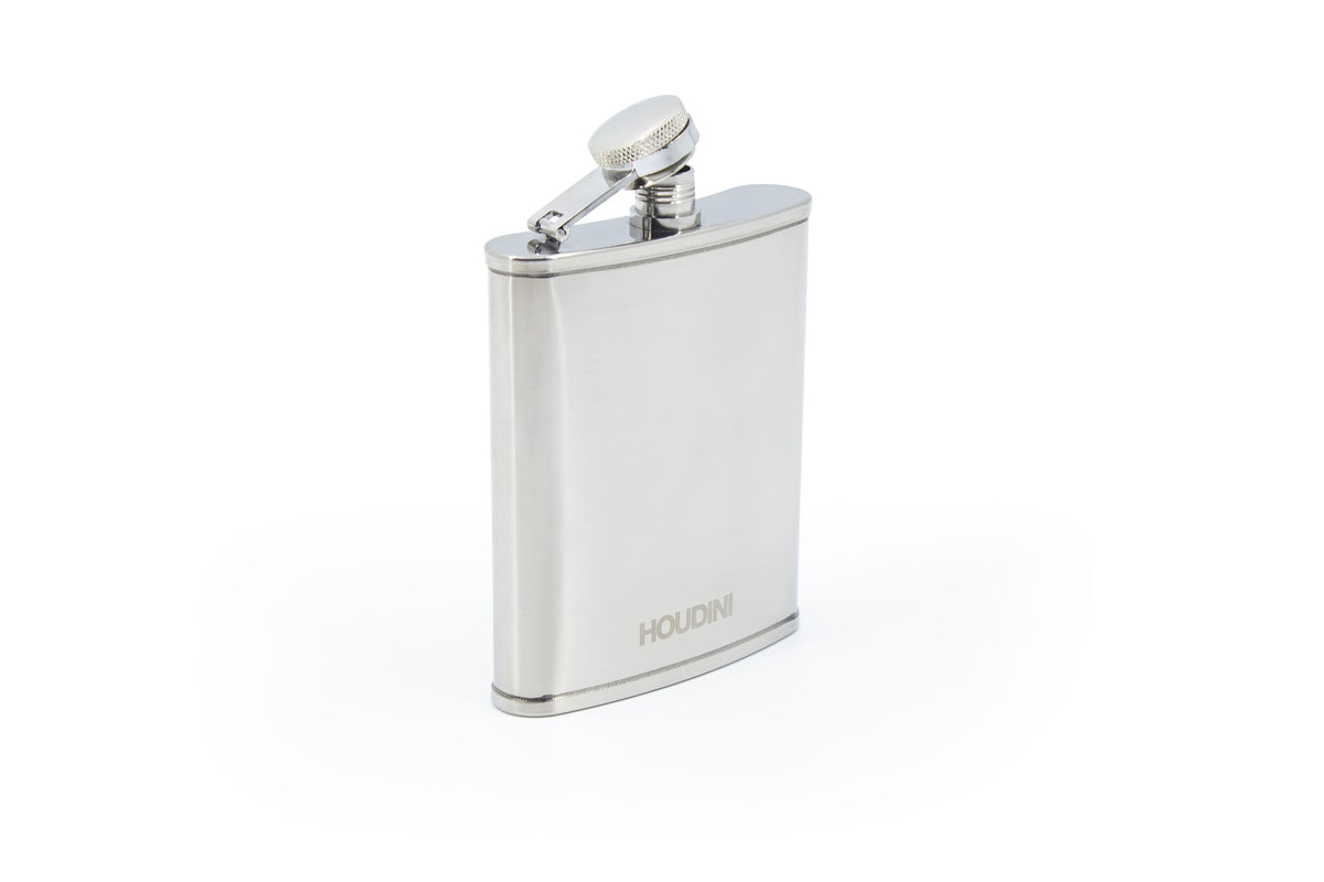 Houdini Leakproof Stainless Steel Pocket Flask, 6-oz