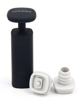 HOUDINI Wine Vacuum Preserver with Bottle Stopper, Black