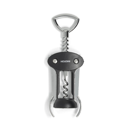 HOUDINI Winged Corkscrew, 6.6-in, Black