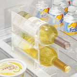 iDesign Fridge & Freezer Stackable Wine Holder Bin image 3