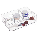 iDesign RPET Clarity Cosmetic Drawer Organizer, Clear