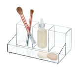 iDesign RPET Clarity Cosmetic & Vanity Organizer, Clear