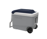 Igloo Maxcold Latitude Roller Cooler, 38-L, Grey/Blue
