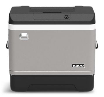 Igloo Thermo Electric Portable Cooler, Metal Finish, 42-L