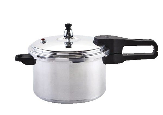 Imusa Stovetop Pressure Cooker, Aluminum, 4-L