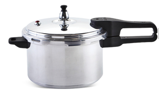 Imusa Stovetop Pressure Cooker, Aluminum, 7-qt
