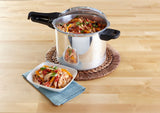 Imusa Stovetop Pressure Cooker, Aluminum, 7-qt image 6