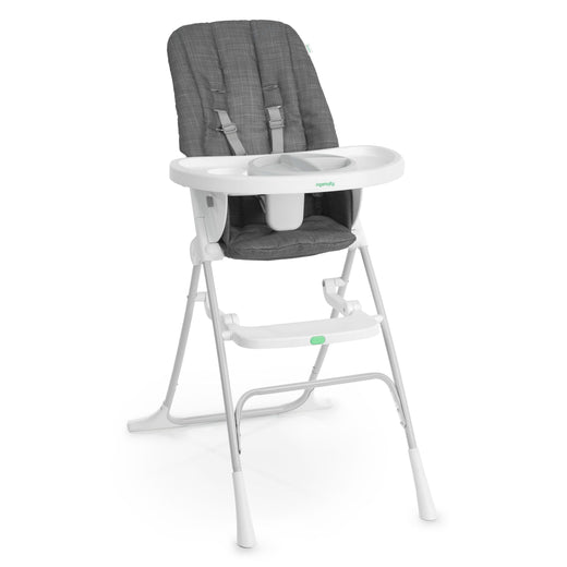Ingenuity Sun Valley Compact Folding High Chair, Grey