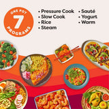 Instant Pot Wide Base Pressure Cooker with Easy Release, 7.5-qt image 4