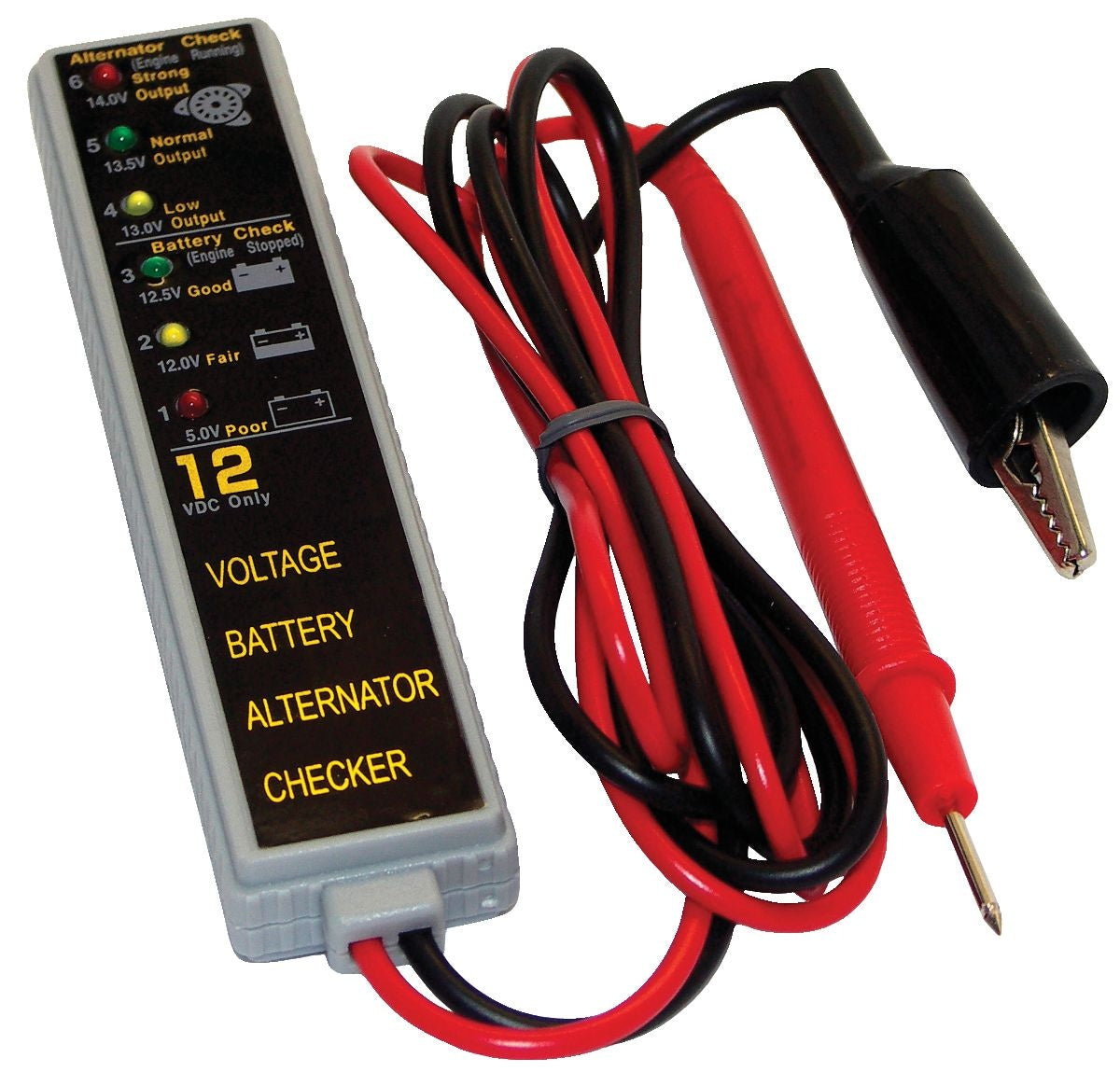 Invincible Marine 12V Battery Meter with LED Display