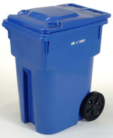 IPL Mastercart Plastic Rectangular Wheeled Compost Bin/Recycling Bin/Garbage Can, Assorted Colours, 360-L