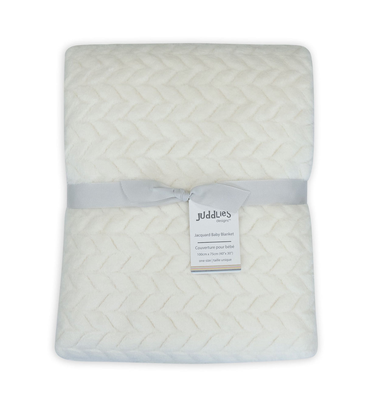 Jacquard Flannel Baby Blanket