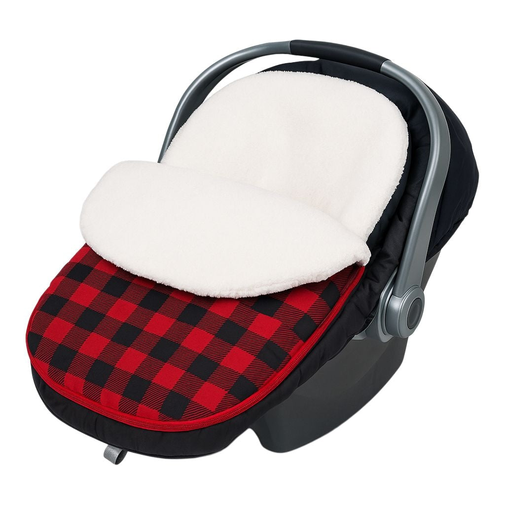 Jolly Jumper Cuddle Bag with Removable Top, Buffalo Plaid
