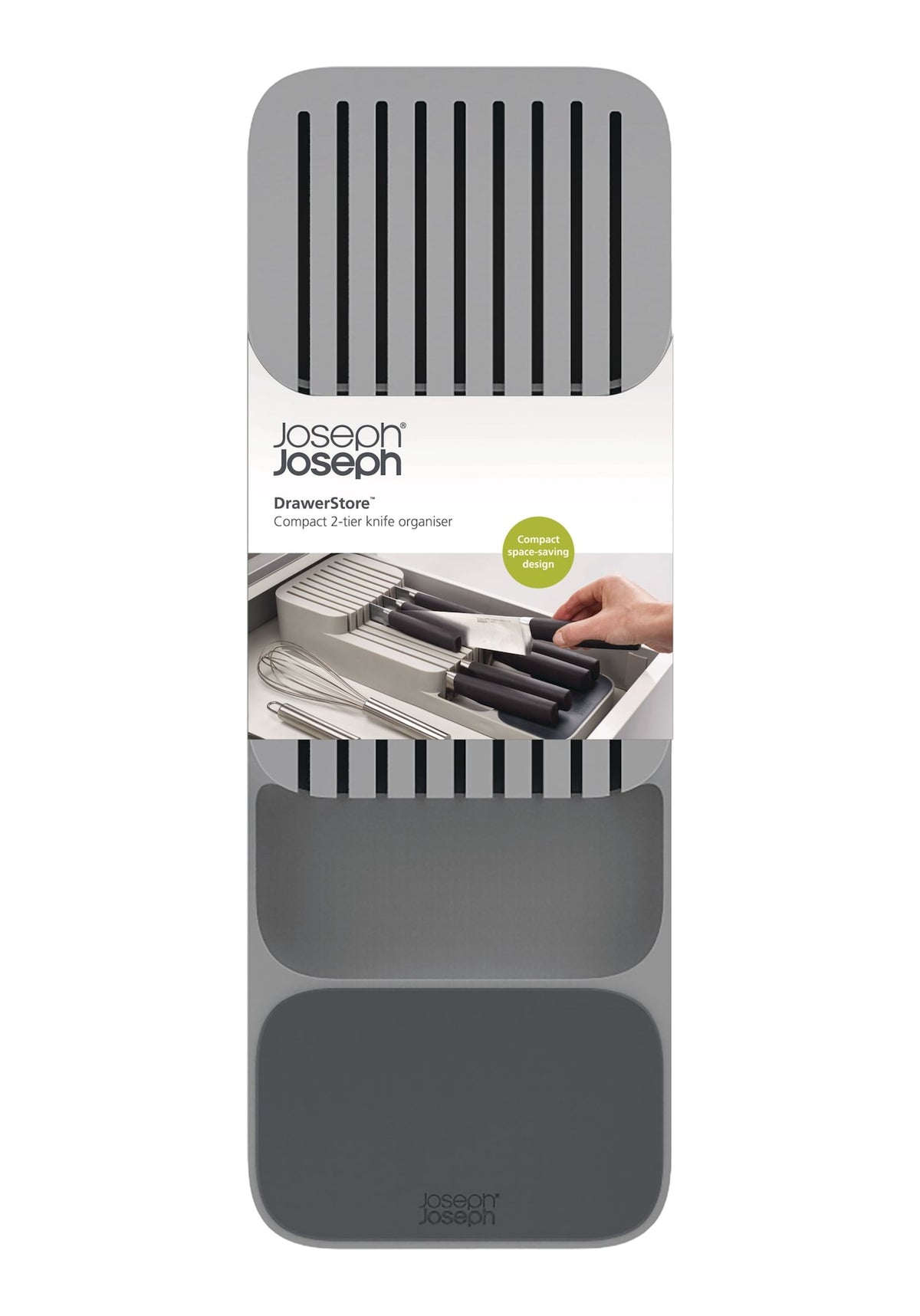 Joseph Joseph 2-Tier Knife Compact Organizer