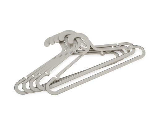 Joseph & Joseph Orderly Anti-Tangle Anti-Slip Garment Hangers, Ecru, 5-pk